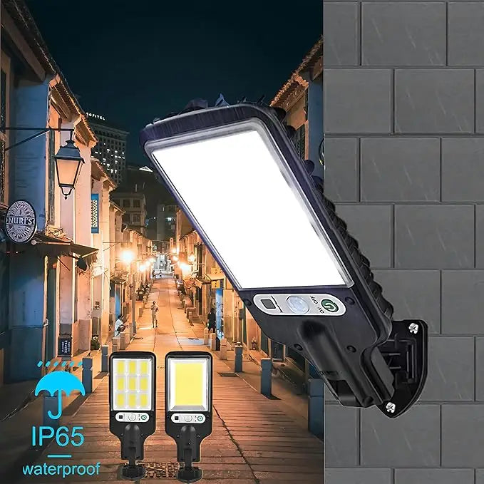 Solar Motion Sensor Outdoor Wall Light