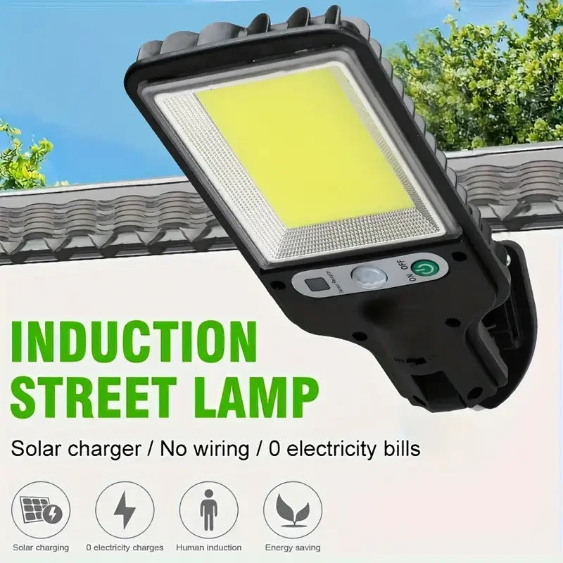 Solar Motion Sensor Outdoor Wall Light